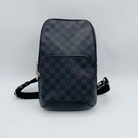 หลุยส์วิตตอง Louis Vuitton AVENUE SLING/กระเป๋าผู้ชาย/กระเป๋าคาดเอว/กระเป๋าคาดหน้าอก/ล่าสุด