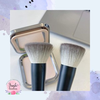 Brushlovelove แปรงแป้งตลับ ขนแพะ  ขนนิ่ม ใช้กับแป้งที่มีชิมเมอร์ สวยสุด ๆ ให้การปกปิด medium /full