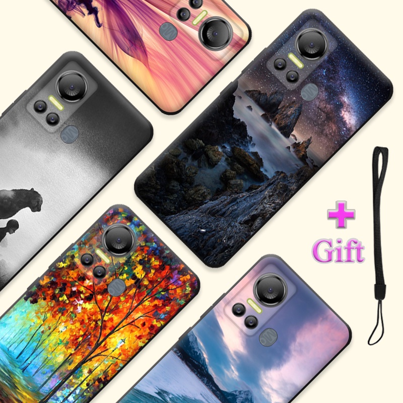 ITEL Vision 5 S663LC S18 S663L เคส Soft TPU เคสโทรศัพท์สีสันสดใส