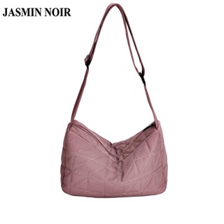 Jasmin NOIR กระเป๋าสะพายลายสก๊อต สําหรับผู้หญิง