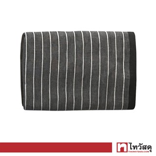 KASSA HOME ผ้าขนหนูเช็ดตัว รุ่น LC1901A-BK ขนาด 70 x 140 ซม. สีดำ