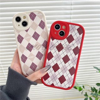 Lwy เคสโทรศัพท์มือถือนิ่ม ลายตารางนําโชค สีแดง สําหรับ Realme X2 Pro X2 XT X 2 Pro C1 GT Master GT2 Pro