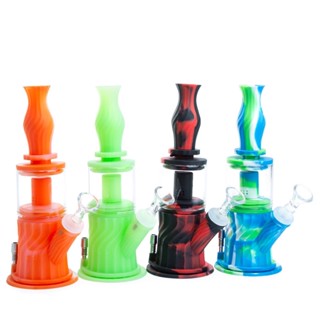 SILICONE 4 IN 1 BONG/DAB RIG/NECTAR COLLECTOR/BUBBLER