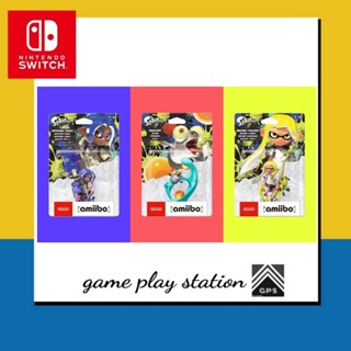 nintendo switch amiibo lnkling / octoling / smallfry