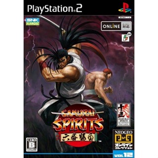 Samurai Spirits: Rokuban Shoubu (NeoGeo Online Collection Vol. 12) PS2 แผ่นเกมps2 แผ่นไรท์ เกมเพทู