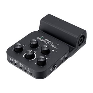 Roland GO Mixer PRO-X เครื่องผสมเสียง และอินเตอร์เฟซเสียง สําหรับสมาร์ทโฟน และคอมพิวเตอร์ สตรีมมิ่ง เล่นกีตาร์
