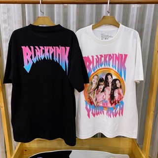 ∋✕✎BWCB -เสื้อยืดแขนสั้น Blackpink（SMLXL2XL3XL）unisex #polo