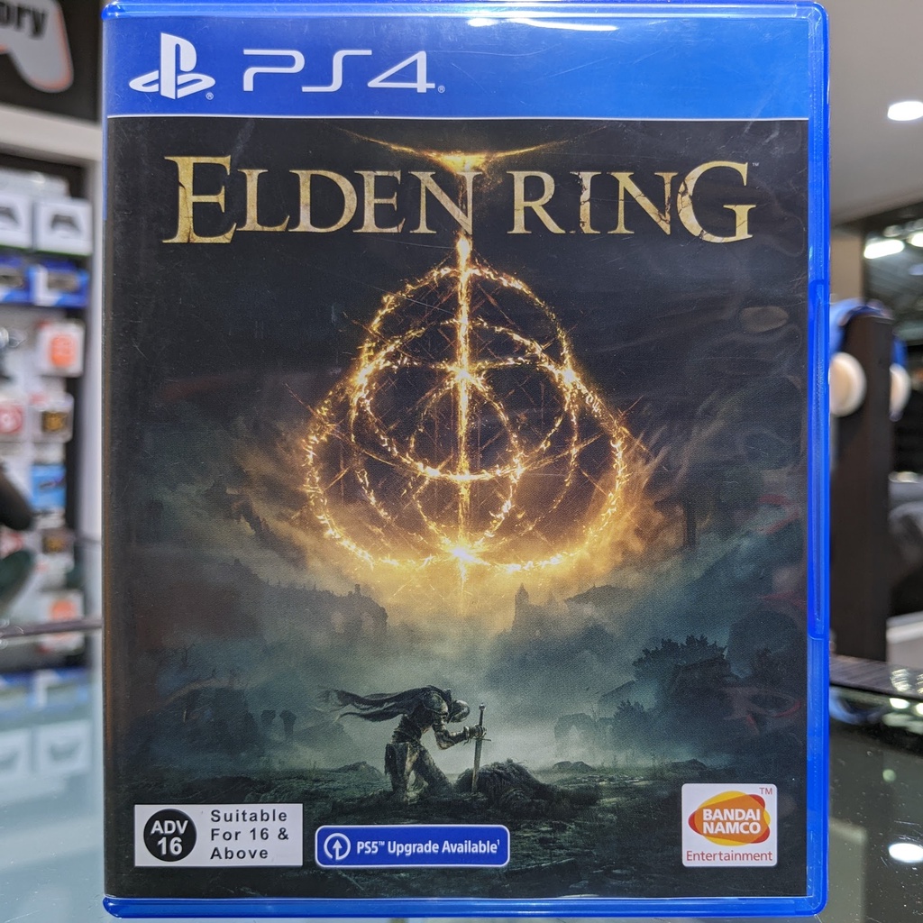 (ภาษาไทย) มือ2 PS4 Elden Ring แผ่นPS4 เกมPS4 มือสอง (เล่นกับ PS5 ได้ Eldenring อัพเกรดเป็นเวอร์ชั่น PS5 ได้ฟรี)