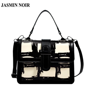 Jasmin NOIR กระเป๋าถือ กระเป๋าสะพายไหล่ สะพายข้าง หนัง PU สําหรับสตรี