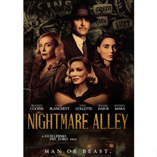 DVD หนังใหม่ เสียงไทยมาสเตอร์ Nightmare Alley ทางฝันร้าย สายมายา