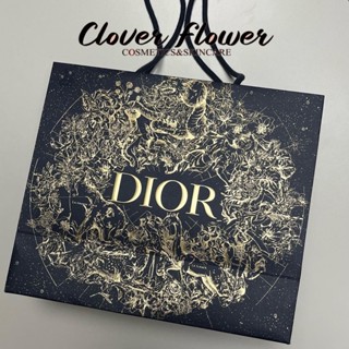 ถุงกระดาษดิออร์ ของแท้ พร้อมริบบิ้น🛍️ Dior paper bag ถุงของขวัญ,ถุงกระดาษแบรนด์