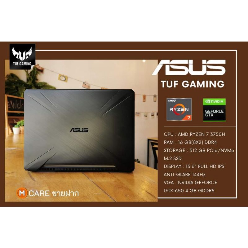 Asus TUF Gaming 15​ RAM​ 16​ มือสอง