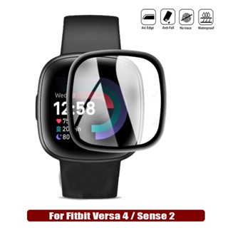 Pmma ฟิล์มกันรอยหน้าจอ แบบใส นิ่ม สําหรับ Fitbit Versa 4 / Sense 2