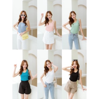 Dewishes 🌈🦄 BestPick Basic Tank Top Korea เสื้อกล้ามแขนกุด ผ้าดี ทรงสวย ไม่บาง