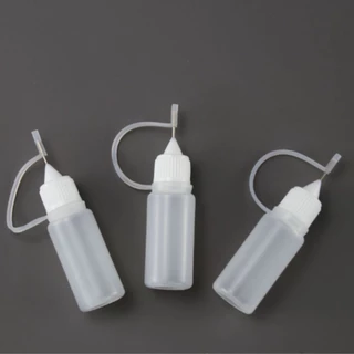 10ml ขวดหยด หัวเข็ม ขวดหัวเข็ม ปลายเข็ม แบ่งเจล ปากแหลม ขวดดรอเปอร์