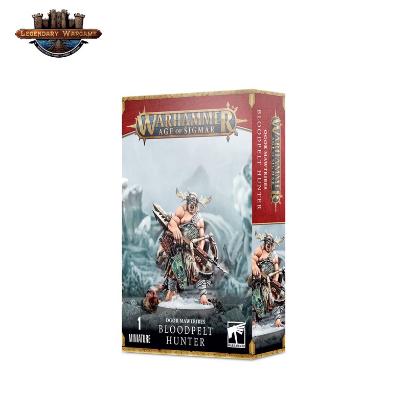 (GWพร้อมส่ง) WARHAMMER AOS: OGOR MAWTRIBES: BLOODPELT HUNTER โมเดลเกมสนามจำลอง
