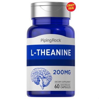 Piping Rock L-theanine 200 mg 60 Capsules