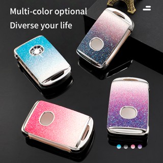 Fashion Luxury Diamond Crystal Shining Car Key Cover For Mazda 3 Alexa CX30 CX-30 CX-5 CX5 CX3 CX-3 CX8 CX-8 CX9 CX-9 Pr