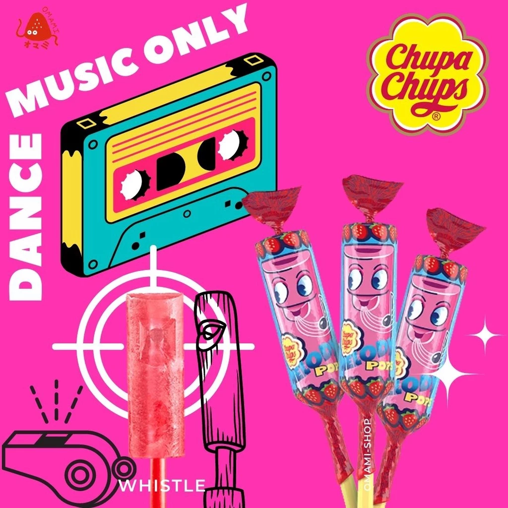 [พร้อมส่ง] อมยิ้มนกหวีด จูปาจุ๊ปส์ (1แท่ง/15g) Chupa Chups อมยิ้มกลิ่นผลไม้ อมยิ้มของเล่น อมยิ้มเด็ก ขนม ทานเล่น thumbnail 4