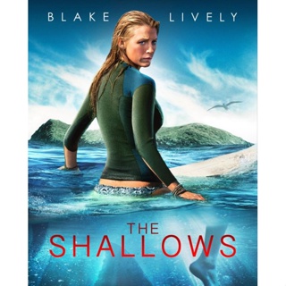 DVD นรกน้ำตื้น The Shallows : 2016 #หนังฝรั่ง (ดูพากย์ไทยได้-ซับไทยได้) ระทึกขวัญ ฉลาม