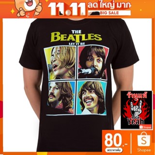 เสื้อวง The Beatles เสื้อ เดอะบีเทิลส์ เสื้อยืด วงดนตรี เสื้อวินเทจ RCM1058