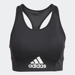 ADIDAS สปอร์ตบราท็อป AEROREADY DESIGNED 2 MOVE LOGO แบบมีฟองน้ำ