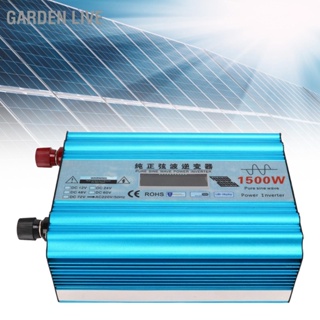 BGarden อินเวอร์เตอร์คลื่นไซน์บริสุทธิ์ 1500W Dc 60V 72V เป็น Ac 220V สําหรับเครื่องใช้ในครัวเรือน