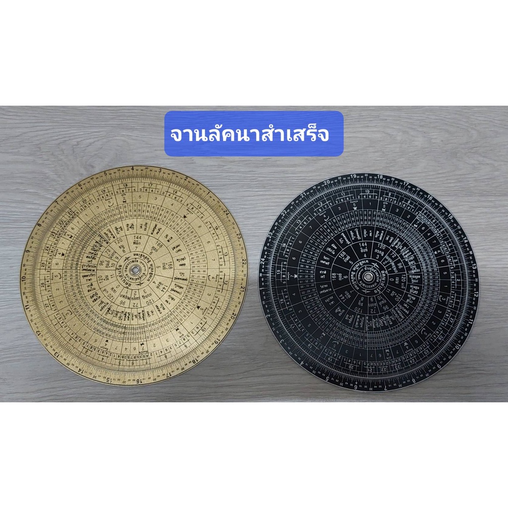 แผ่นจานลัคนาสำเร็จ อุปกรณ์คำนวณทางโหราศาสตร์