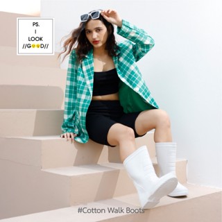 Cotton Walk Boots รองเท้าบู๊ท