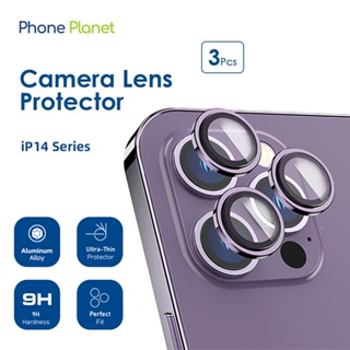 Phone Planet กระจกกันรอยกล้องแบบ Camera lens film ป้องกันเลนส์กล้อง Protector for iphone 15 Pro Max iphone 14 Pro Max ฟิล์มเลนส์กล้อง