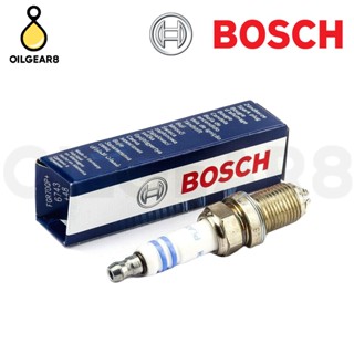 หัวเทียน 4 เขี้้ยว BOSCH / FGR7DQP+ (0242236562) BMW รุ่น E46 E34 E39 E60 เครื่อง M50 M52 M54 N42 N46 N62