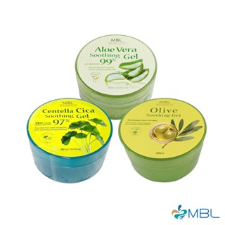 MBL SOOTHING GEL 300ml - ALOE VERA / CENTELLA CICA / OLIVE