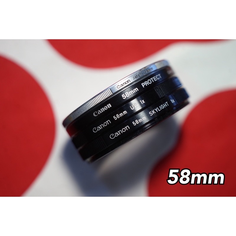Canon 58mm Filter ฟิลเตอร์
