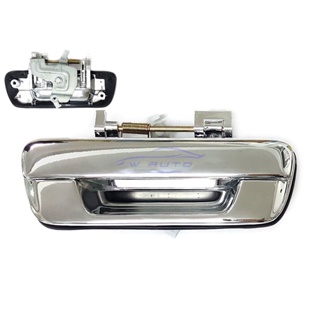 มือเปิดฝาท้าย ดำ โครเมี่ยม ISUZU D-MAX 2003-2011 CHEVROLET COLORADO มือเปิดฝา car door handle T11