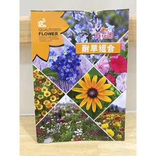 （คุณภาพสูง เมล็ด）เมล็ดShade tolerance wildflowers Mix 200/ซอง/ง่าย ปลูก สวนครัว เมล็ด/ขายดี MAPA