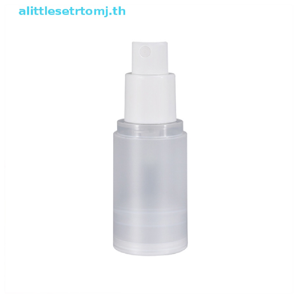 Alittlese ขวดปั๊มสูญญากาศเปล่า ขนาด 15-100 มล. เติมได้ สําหรับใส่เครื่องสําอาง เซรั่ม