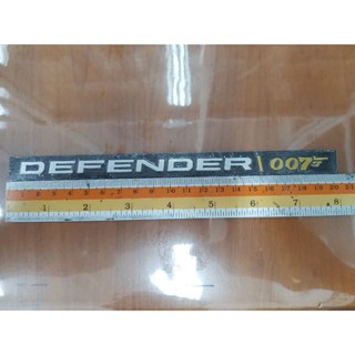 Logo defender 007 ขนาด 20 cm งานพลาสติก