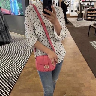 ❤️❤️💗NEW COACH CROSS BODY BAG 💰🤑GEORGIE SADDLE BAG