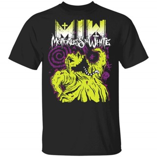 【 Plus Size 】เสื้อยืด ลาย Motionless in White Merch Oogie Boogie Tee GS