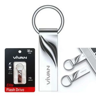 แฟลชไดรฟ์กันน้ำ VIVAN VF332 32G USB Flash drive เนื้อโลหะ ของแท้100