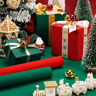 พร้อมส่ง กระดาษห่อของขวัญ ช่อดอกไม้ เรียบง่าย gift wrap