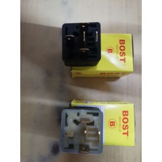 รีเลย์ 5ขา2หน้ายึ่ห้อBOST รุ่นB1502 12V 40/30A,รุ่นB2032 24V 40/30A