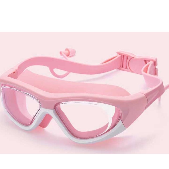 (พร้อมส่ง)จากไทย2191 แว่นตาว่ายน้ำเด็ก กัน UV หลากสี ไร้ฝ้า แว่นเด็ก ปรับกันน้ำได้