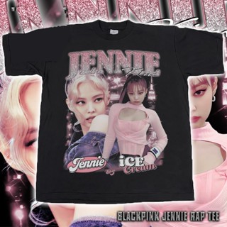 เสื้อยืดแฟชั่น BP-Blink Vintage Tshirt LALisa / Jennie Kim / Rosé rosie / Kim Ji Soo Rap Tee For Unisex