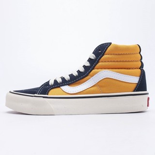 Vans SK8-Hi รองเท้าผ้าใบลําลอง ข้อสูง ผ้าแคนวาส สีเหลือง สําหรับผู้ชาย ผู้หญิง -2000