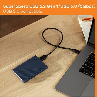 👍🔥⚡💥ราคาแรงส์ 9.9🔥⚡💥 4TB PORTABLE HDD (ฮาร์ดดิสก์พกพา) WD MY PASSPORT ULTRA (มี 7 สี) ประกัน 3 ปี ของแท้