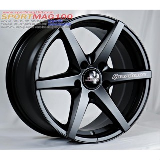 แม็กซ์ใหม่ SSW S379 สีดำด้าน ขนาด 7-16นื้ว 4รู100 Offset35