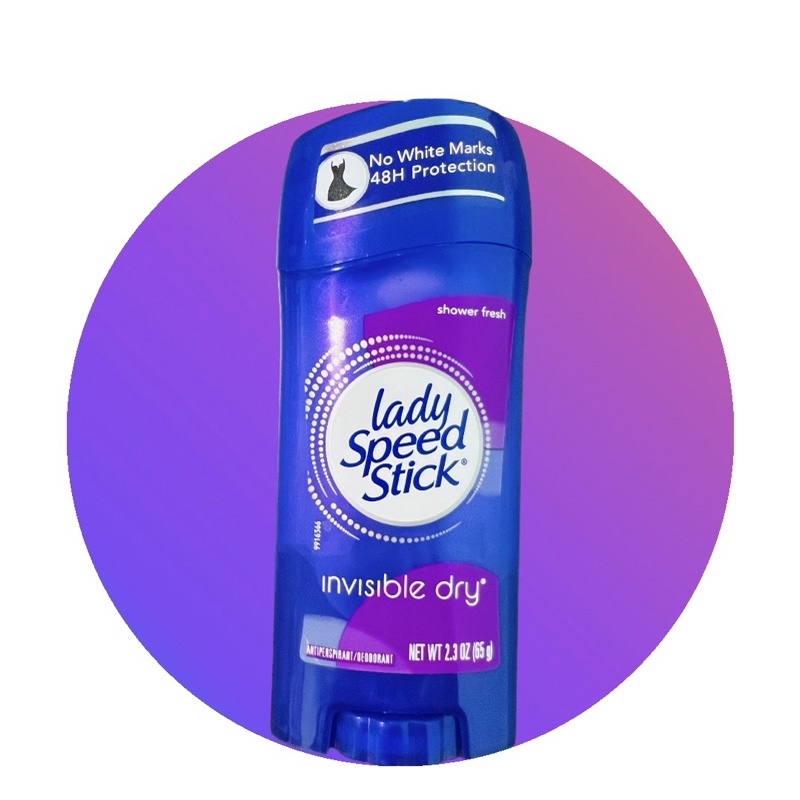 Lady Speed Stick Antiperspirant Deodorant ขนาด 65g ระงับกลิ่นกาย เลดี้ สปีด สติ๊ก