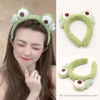 ที่คาดผม ที่คาดผมนุ่มๆลายกบสีเขียว 🐸พร้อมส่ง