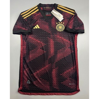 SALE !!! เสื้อบอล เพลเย่อ ทีมชาติ เยอรมัน เยือน สีดำ  World Cup 2022  Player  Germany Away Cecat